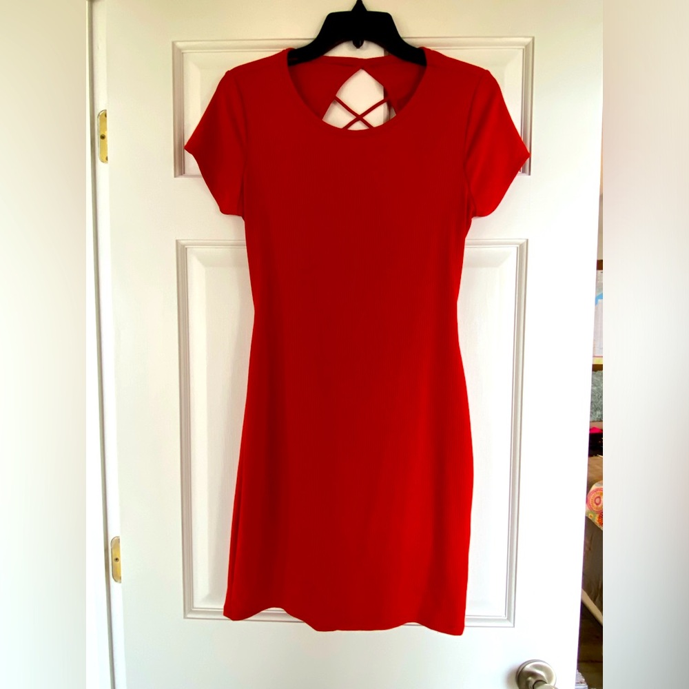 Heart & Hips Size Large Open Back Dress